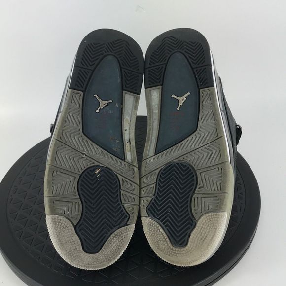 Nike Air Jordan Dub Zero Black/Gray Basketball Shoes 311047-004 Youth Size 4Y - Picture 10 of 12